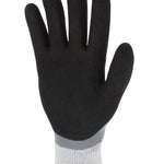 SINGER PHD557  ANTI - CUT D 5 WET + DRY DOUBLE NITRILE COATING SAFETY WORK GLOVE