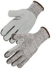 Load image into Gallery viewer, SINGER ANTI CUT D SPLIT LEATHER PATCH ON PALM AND FINGERS. 10 GAUGE.
