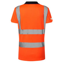 Load image into Gallery viewer, LEO - ORANGE - LANA - ECO HI VIZ COMFORT WOMEN'S POLO SHIRT PL01
