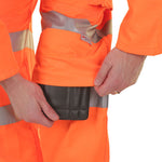 BEESWIFT ORANGE RAIL-SPEC HI VIZE HEAVY DUTY COVERALL RCS