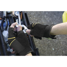 Load image into Gallery viewer, VV905NO - GLOVE 3 FINGER CUT. ARTIFICIAL LEATHER PALM - POLYESTER / ELASTHANE BACK
