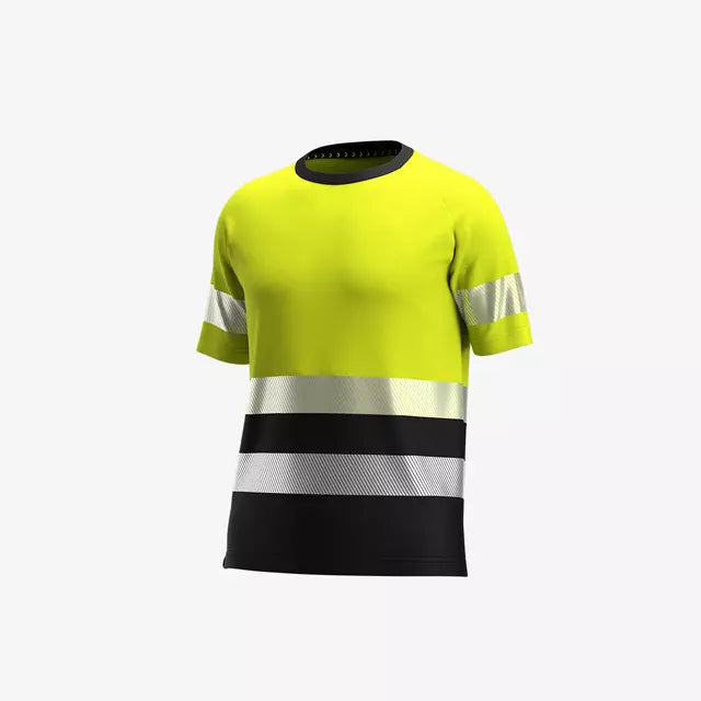 SAFETY JOGGER SCUHVTSM - SCUTI HIVIS T-SHIRT MEN YELLOW/BLACK