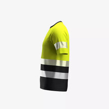 Load image into Gallery viewer, SAFETY JOGGER SCUHVTSM - SCUTI HIVIS T-SHIRT MEN YELLOW/BLACK
