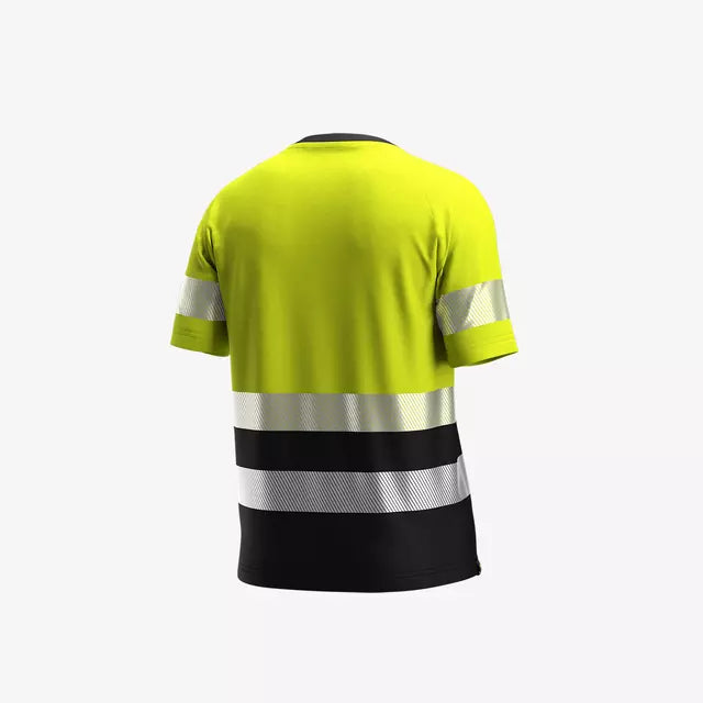 SAFETY JOGGER SCUHVTSM - SCUTI HIVIS T-SHIRT MEN YELLOW/BLACK
