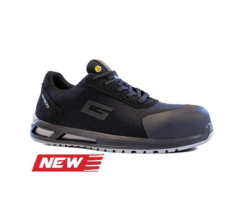 GIASCO 3H184N - SHAMAL NEW S3L FO SC SR ESD - BLACK SAFETY TRAINER