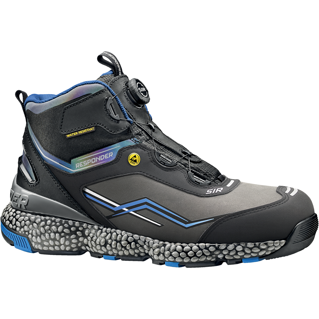 SIR SAFETY - MANHATTAN - S3 COMFORT ANKLE QUICK RELEASE SYSTEM SAFETY WORK TRAINER BOOT