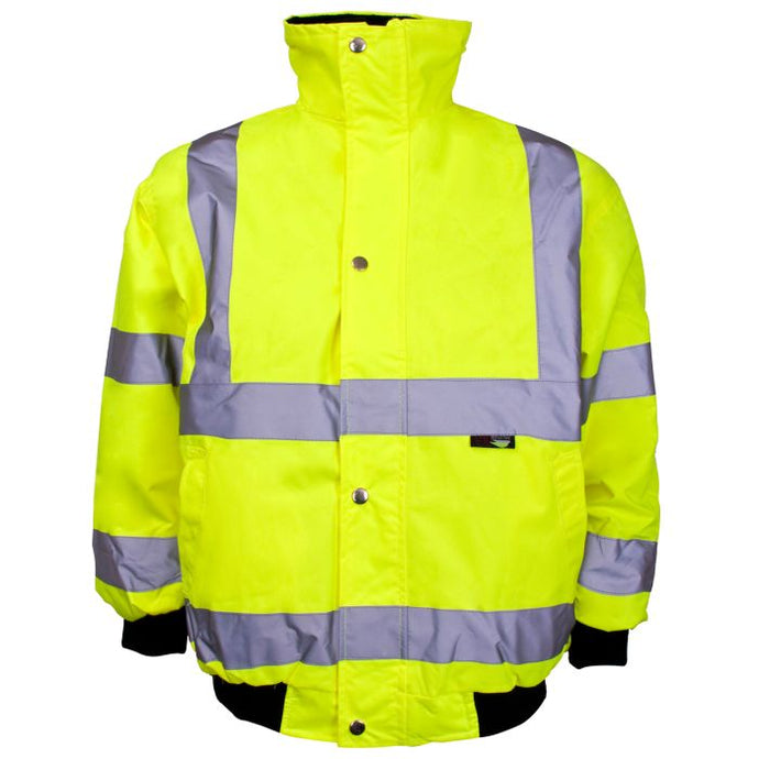 ST Hi Vis Yellow Junior Bomber Jackets
