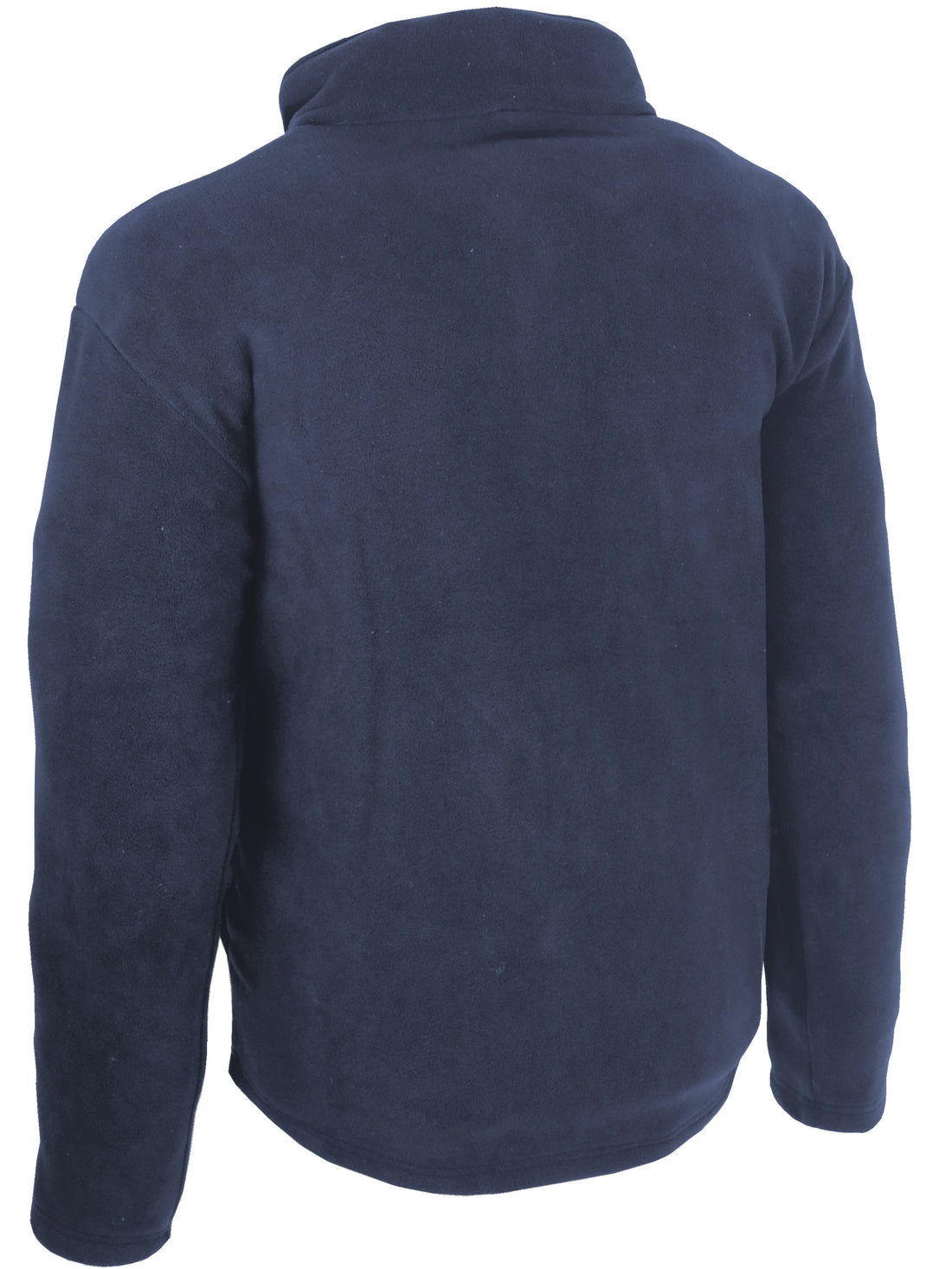 SINGER SWAM NAVY 1/4 ZIP POLAR FLEECE SWEATSHIRT. 100% POLYESTER 290 GSM.