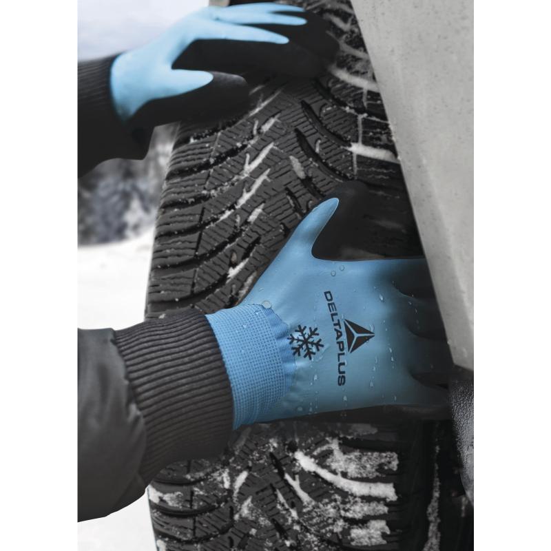 DELTAPLUS THRYM VV736 THERMAL WET DRY INSULATED WINTER WORK GLOVE