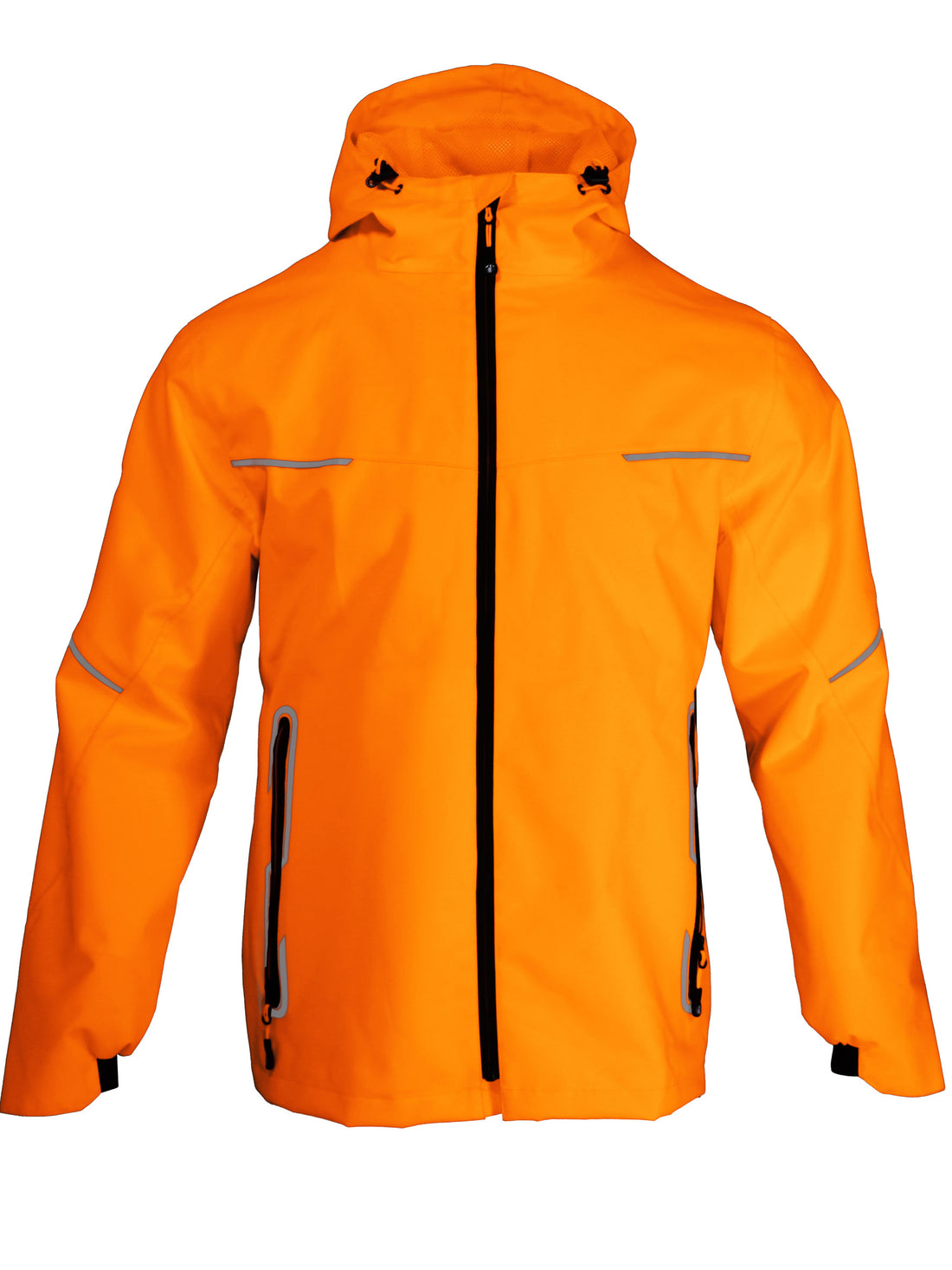 SINGER VENISO - ORANGE LEISURE WORKWEAR ENHANCED VISIBILITY WATERPROOF BREATHABLE JACKET
