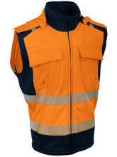 Load image into Gallery viewer, SINGER SAFETY  VILNO - HI VIZ WATERPROOF POLAR-FLEECE SOFTSHELL JACKET
