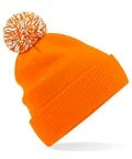Load image into Gallery viewer, BEANIE BOBBLE STYLE HAT 450 C/W YOUR COMPANY LOGO
