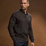 TEE JAYS - 6002 LONG SLEEVE POLO KNIT STYLE POLO