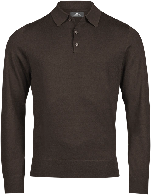 TEE JAYS - 6002 LONG SLEEVE POLO KNIT STYLE POLO