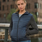 TEE JAYS - 9113 LADIES HYBRID STRETCH HOOD JACKET