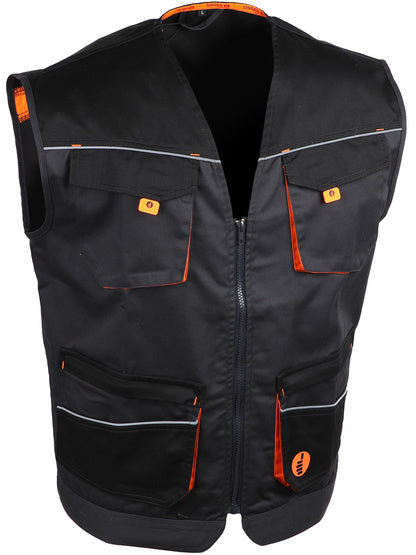 SINGER SAFETY GOIA WORK TOOL VEST BLACK
