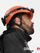 Load image into Gallery viewer, SINGER SAFETY  LP490  LINTERNA FRONTAL 490 LUMENS HEAD BAND TORCH HELMET TYPE
