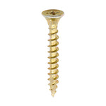TIMCO  3.5 X 30 TUB C2 Premium Industrial Twin Cut Screws  PZ Yellow