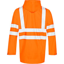 Load image into Gallery viewer, SIOEN Eshton Orange Flexotane Waterproof Hi-Vis Jacket
