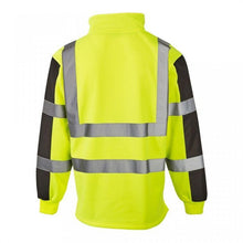 Load image into Gallery viewer, SuperTouch Hi Vis 2 Tone Yellow Rugby Shirt - Hvrs1y
