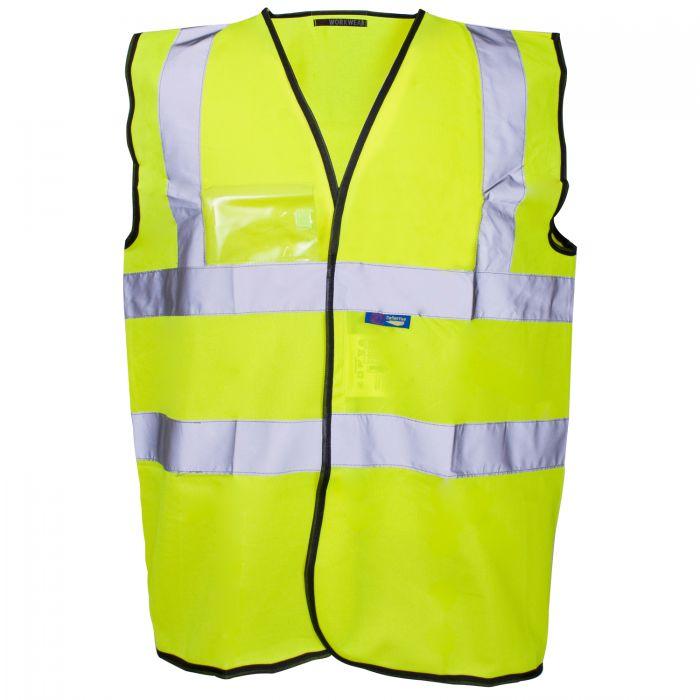 Supertouch Hi Vis Yellow Velcro - Yellow
