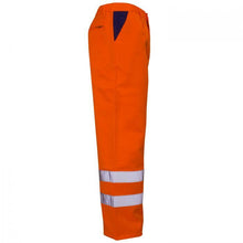 Load image into Gallery viewer, Supertouch Hi Vis Orange Polycotton Trousers - H65

