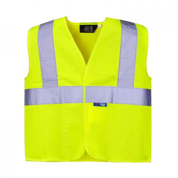 SUPERTOUCH Hi Vis Yellow Junior Vest - H98