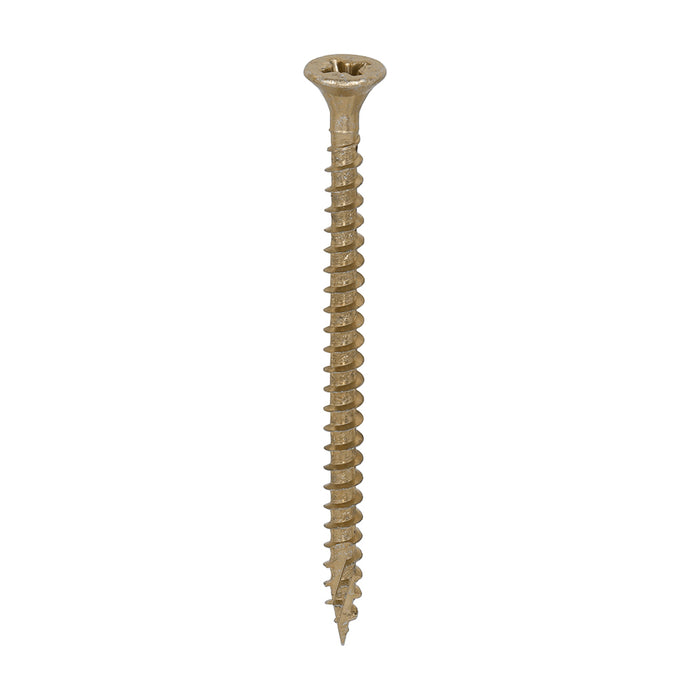 C2 Multi-Purpose Advanced Screws - PZ - Double Countersunk - Yellow 4.0 x 60