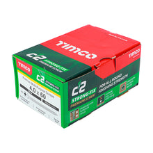 Load image into Gallery viewer, C2 Multi-Purpose Advanced Screws - PZ - Double Countersunk - Yellow 4.0 x 60
