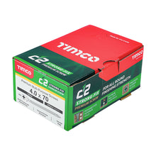 Load image into Gallery viewer, TIMCO 4.0 x 70 C2 Premium Industrial Twin Cut Screws PZ Screw (200)
