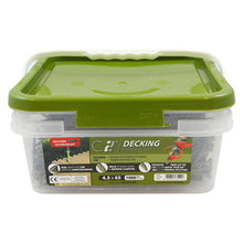 Load image into Gallery viewer, TIMCO C2 Deck-Fix Premium Decking Screws - TUB - TX - Countersunk - Exterior - Green 4.5 x 65
