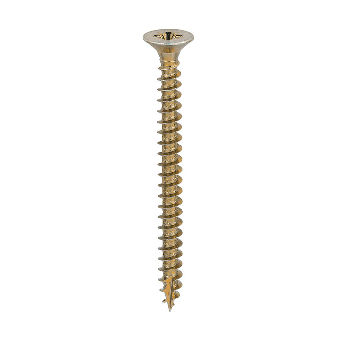 TIMCO 6.0 x 70 Classic Multi-Purpose Screw PZ Double Countersunk Yellow (200)