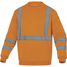 Load image into Gallery viewer, DELTAPLUS  ASTRAL HIGH VISIBILITY SWEAT, FLUORESCENT ORANGE
