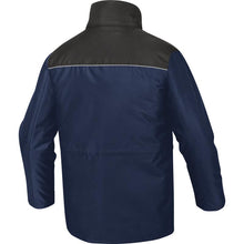 Load image into Gallery viewer, DELTAPLUS CARSON2 PU-COATED OXFORD POLYESTER MACH PARKA, NAVY BLUE-BLACK
