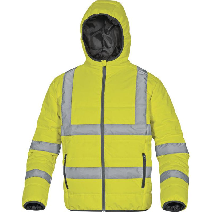 DELTAPLUS  DOON HI VIZ PADDED SAFETY JACKET