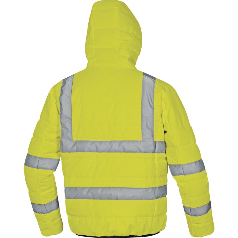 DELTAPLUS  DOON HI VIZ PADDED SAFETY JACKET