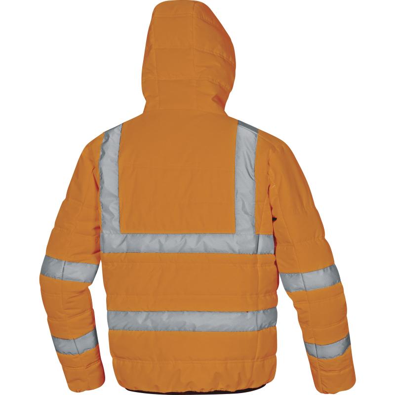 DELTAPLUS  DOON HI VIZ PADDED SAFETY JACKET