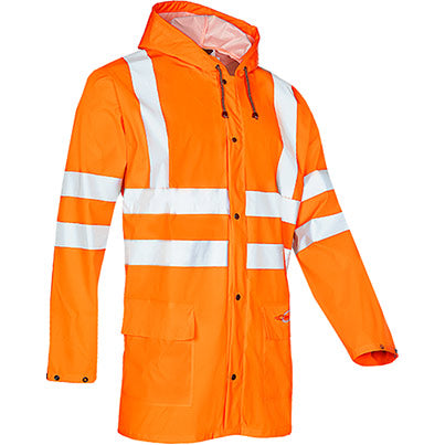 SIOEN Eshton Orange Flexotane Waterproof Hi-Vis Jacket