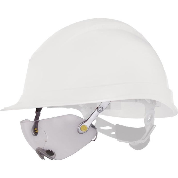 DELTAPLUS FUEGO SAFETY CLEAR SPEC GLASSES TO SUIT DELTA SAFETY HELMET