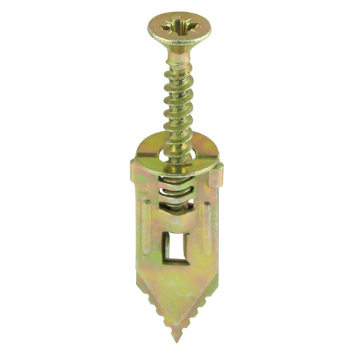 TIMCO PLASTERBOARD Hammer-In Fixings - PZ - Yellow 4 x 30mm (100)