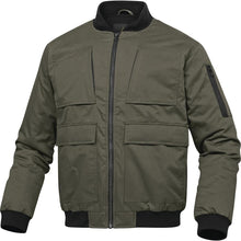 Load image into Gallery viewer, DELTAPLUS LORCA COTTON/POLYESTER BOMBER JACKET, GREEN
