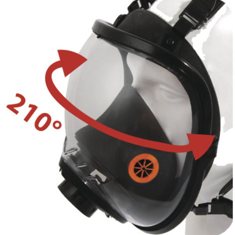 DELTAPLUS M9300NO GALAXY STRAP FULL FACE SAFETY SPRAY RESPIRATOR MASK
