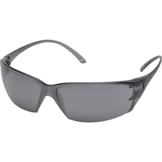 DELTAPLUS MILO SMOKE POLYCARBONATE SINGLE LENS GLASSES SAFETY SPEC