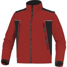 Load image into Gallery viewer, DELTA ORSA SOFTSHEL JACKET, RED-BLACK
