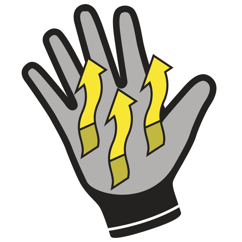 DeltaPlus Apollonit VV734 Gloves Nitrile Flexible Industrial Work Glove