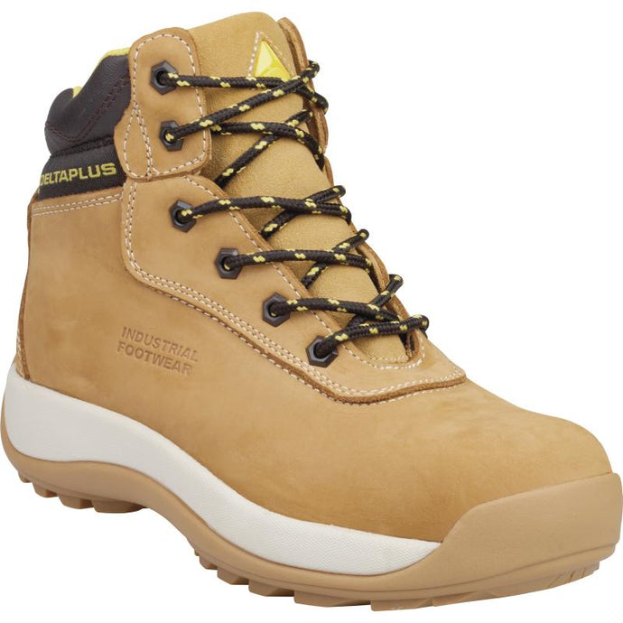 DELTAPLUS SAGA S3 SRC NUBUCK TAN SAFETY WORK BOOT FOOTWEAR