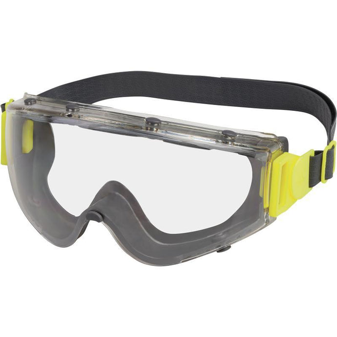DELTAPLUS SAJAMA INDUSTRIAL CLEAR POLYCARBONATE SAFETY  WORK GOGGLES