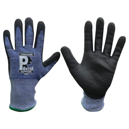 PRED SAPPHIRE PRED13  LEVEL F CUT  SAFETY WORK GLOVES