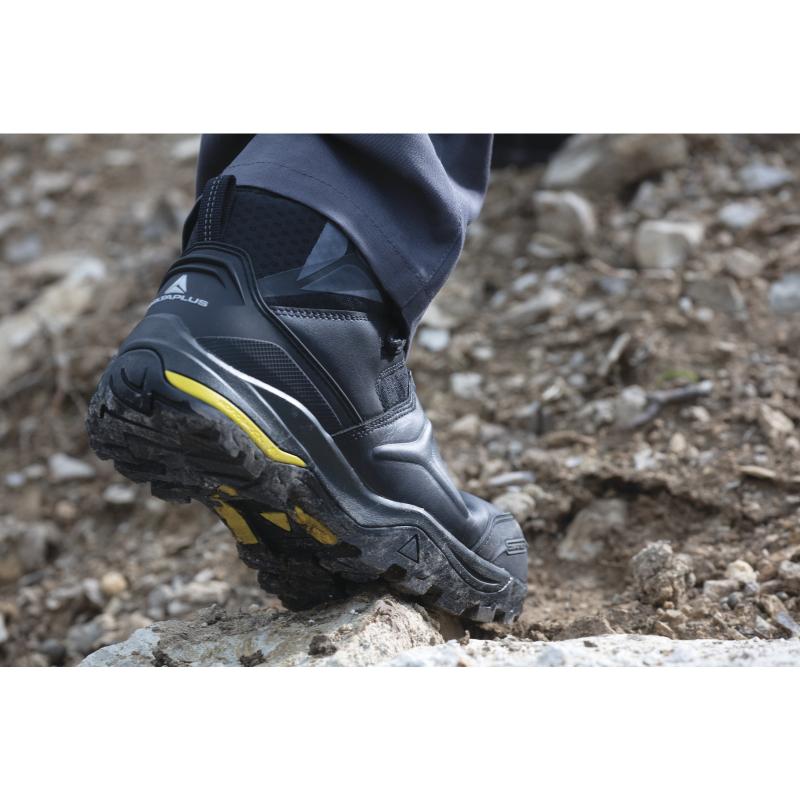 DELTAPLUS TW402 S3 SRC INDUSTRIAL FULL GRAIN LEATHER SAFETY WORK BOOT FOOTWEAR