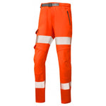 LEO - STARCROSS - ISO 20471 CLASS LADIES HI VIZ STRETCH WORK TROUSER RAILSPEC